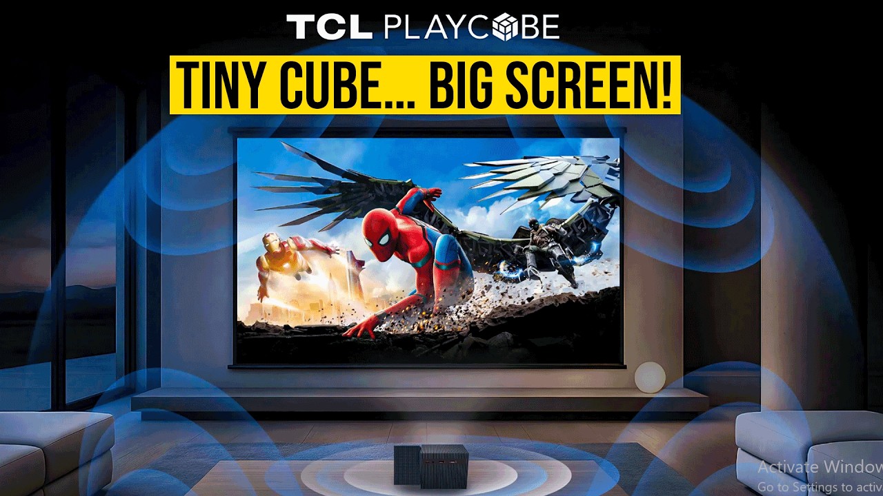 Обзор TCL PlayCube — мини-проектор, который умеет ВСЕ!
