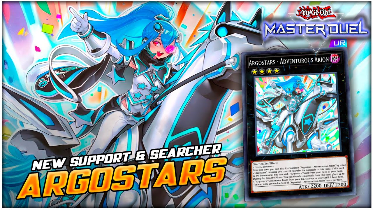 yugioh argostars deck More Consistent! Argostars Deck ft. NEW Support! | Deck List & Combo