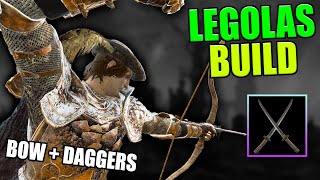 I made a Legolas Build 🏹 with Bows and Daggers | Elden Ring