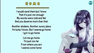 Michael Bublé - Home - Superlaks ft. Fransisca Cover - Lyrics Only