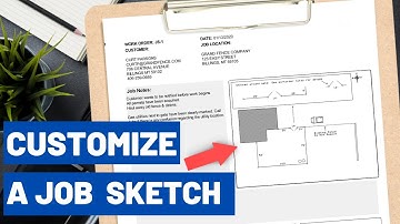 How to Customize a Job Sketch - CFS