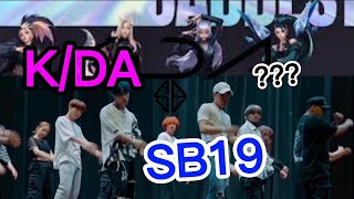 SB19 x K/DA's The Baddest & More 🔥 (bazinga rehearsal video) #sb19 #kda #fanmade