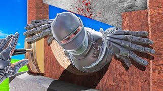 I Put My Friend in a GUILLOTINE in Hellsplit Arena Multiplayer (Bonelab VR Mods)