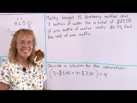 decimal division problem solving