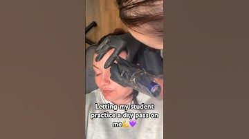 Learning to master the brow PMU and create soft pixels . Pmu training in Boston ma #bostonpmutrainer