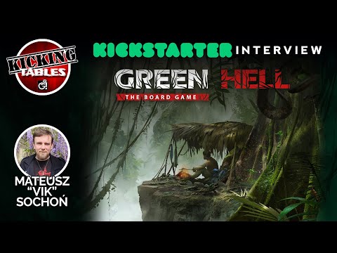 Green Hell The Board Game Kickstarter Interview With Mateusz Vik Sochon Youtube