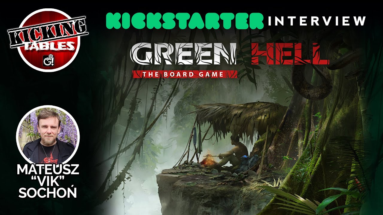 Green Hell The Board Game Kickstarter Interview With Mateusz Vik Sochon Youtube