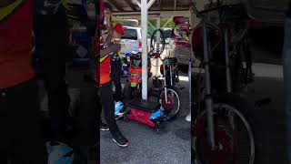 Getting Ready For May 18 For The Main Scooter Racing Event Championship