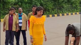 Chal Hat Kono Dekh Lihi cg movie shooting at naya raipur #anikritichauhan #dileshsahu