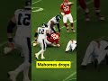 Patrick Mahomes drops back… escapes two defenders… and throws an absolute dime across the middle! 🏈