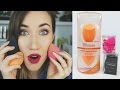 BEAUTY BLENDER VS REAL TECHNIQUES + BEAUTY BLENDER DUPE?! | ALLIE G BEAUTY