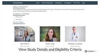 Cloudbyz Clinicalwave patient recruitment