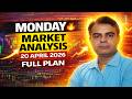 Nifty Prediction & Bank Nifty Analysis | 20 April 2026 | Nifty Tomorrow #niftyprediction