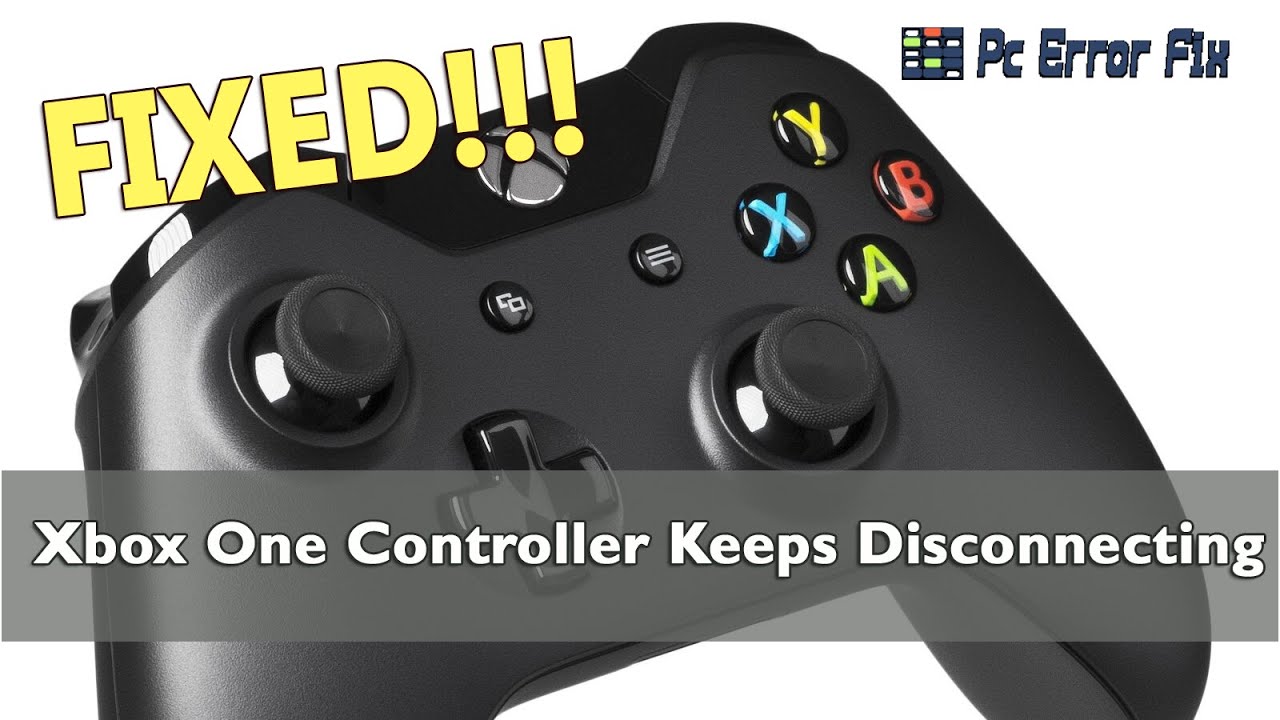 Mens Kruik kapitalisme Fix Xbox One Controller Keeps Disconnecting | Working Tutorial | PC Error  Fix - YouTube