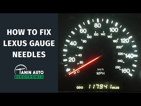 Install Lexus V3 Needle Boards | DIY Fix & Upgrade Instrument Cluster Gauge Needle LED Lights | TAE