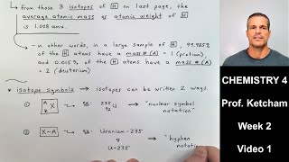 Chem4 - Week2 - Video1