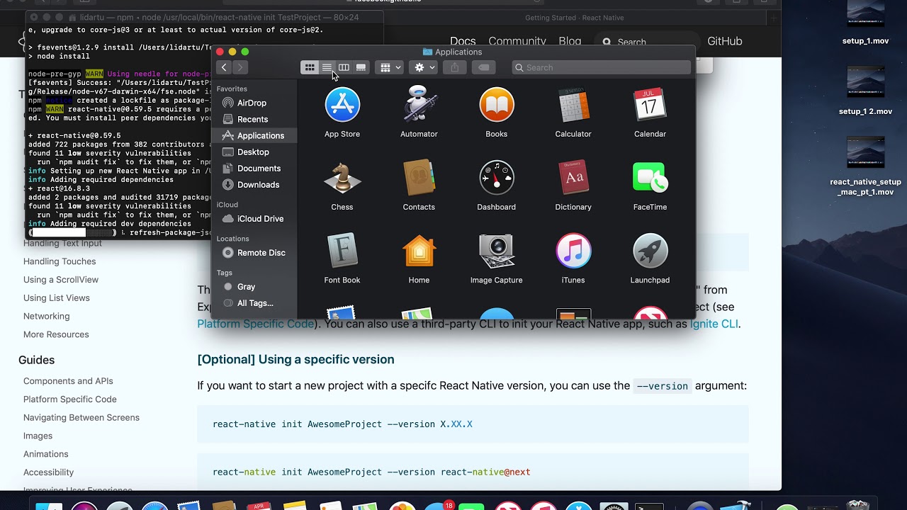 Learn React Native From Scratch: Part 2.1 - Project Setup & Coding ...