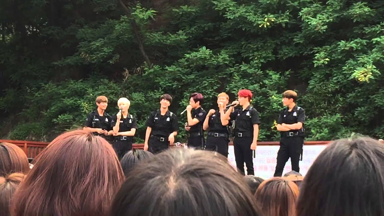 150705 방탄소년단 구암공원 팬미팅 Q&A!!