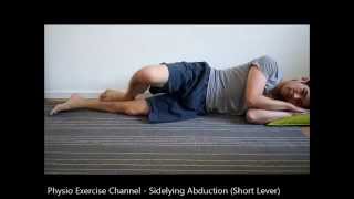 Side-lying Hip Abduction (Short Lever/ Clamshell)