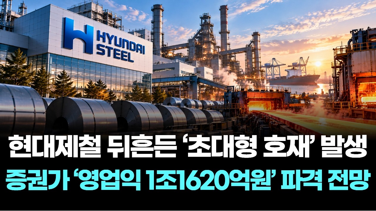 현대제철 뒤흔든 ‘초대형 호재’ 발생…증권가 ‘영업익 1조1620억원’ 파격 전망