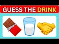 Can you guess the drink by emoji challenge  drink emoji challenge  sunny d sunkist milk