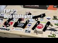 Brightest &amp; Toughest: Top 5 Duty Flashlights You Can Trust
