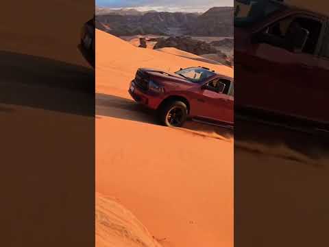 قوة الدودج رام في صحراء وادي عربة جنوب الاردن Offroad Offroading Dodgeram