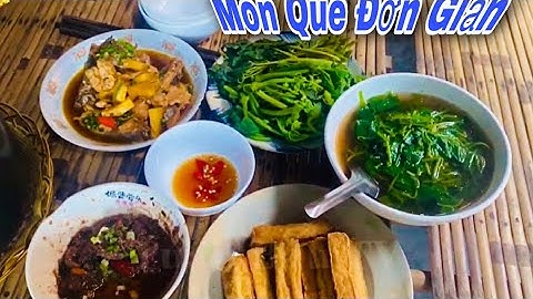 BỮA CƠM QUÊ.Cá Ngừ Kho Thơm Đậm Đà Hương Vị ,Dễ Đưa Cơm.TUẤN BẦU TV