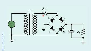 Cómo se calcula el capacitor y diodos de una fuente de alimentación  Electrónica 1  Clase 6