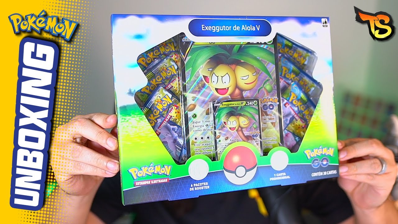 Box Pokémon GO - Exeggutor de Alola-V - Bem-vindo a Meruru! A loja mais  completa do Brasil em Pokemon, Magic The Gathering e YUGIOH