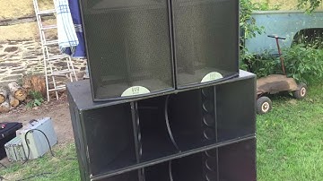 Funktion one F-218 mk2 DIY and Martin audio H3