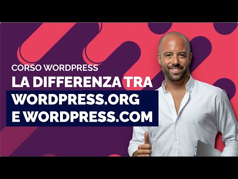 La differenza tra WordPress.org e WordPress.com