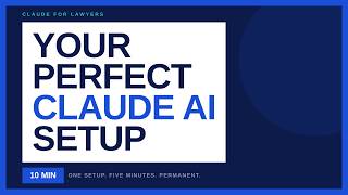 Your Perfect Claude AI Lawyer Prompt Setup (10 Min)