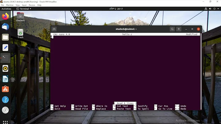How to Compile and Run C , C++ and Shell  program Using GCC on Ubuntu Linux 20.04 LTS .