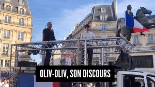 Oliv-Oliv : &quot;Les gens que je combats sont à l’Elysée, ils ne sont certainement pas dans la rue.&quot;