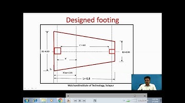 Geotechnical Design of a Trapezoidal Footing