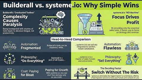 Stop Paying for Bloat: systeme.io vs. Builderall Complexity | The Focused Path to Funnel Profit