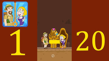 Pull Him Out levels 1 - 20 | Gameplay walkthough | Android and IOS