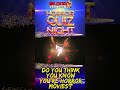 Horror Movie Quiz Night #shorts