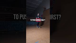 Is it okay to push Mongo first? 🤔  I definitely pushed Mongo first 😂 #skateflownation
