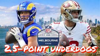 The 49ers are 2.5-Point Underdogs Against the Rams in Australia