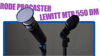 Dynamic mic shootout: $120 Lewitt MTP 550 DM and $220 Rode Procaster
Lewitt MTP550DM: http://geni.us/bjmtp55dm
Procaster: http://geni.us/bjprcst
Go Listen to the Wicked Library podcast http://thewickedlibrary.com/
Thanks to Lewitt for loaning me the 550DM! https://www.lewitt-audio.com/
https://www.buymeacoffee.com/BoothJunkie
Caffeine helps me make more videos, buy me a coffee!
For Home studio equipment options check out http://kit.co/mikedelgaudio
There youll find options for home studio setups at a variety of different budgets.
Help me make more videos by becoming a patron on Patreon
https://www.patreon.com/boothjunkie
For my videos:
My main camera:http://geni.us/bj-a6400
My small camera: https://geni.us/RWNNVxO (Amazon)
Links to amazon and kit.com may include affiliate codes in which I earn a small commission on products you purchase. . Thanks! Dynamic mic shootout: $120 Lewitt MTP 550 DM and $220 Rode Procaster