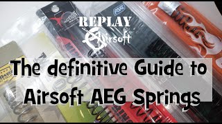 The definitive Guide to Airsoft AEG Springs screenshot 5