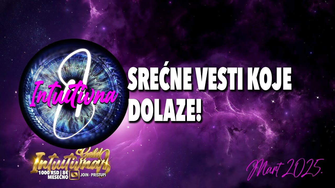 🌟SREĆNE VESTI KOJE DOLAZE!🌟 Tarot citanje 🔮 Grupno otvaranje  @Intuitivna8   1