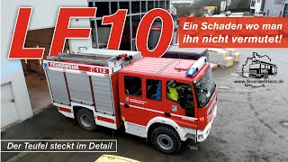 Löschfahrzeug LF10 muss in die Werkstatt 🚒🛠️