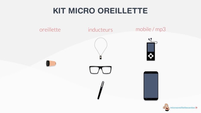 MINI OREILLETTE INVISIBLE ESPION】Les 5 meilleures oreillettes espion  miniatures invisibles. ✓ 