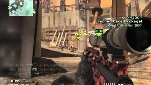 MW3 DOUBLE NO SCOPE KILL!!
