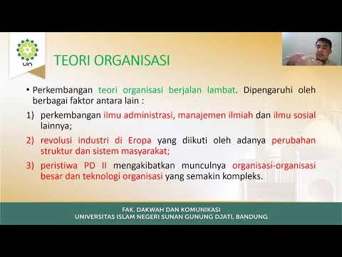 Video: Apa teori organisasi klasik?