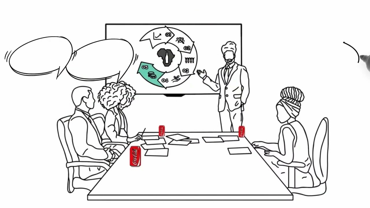 Coca-Cola branded animation