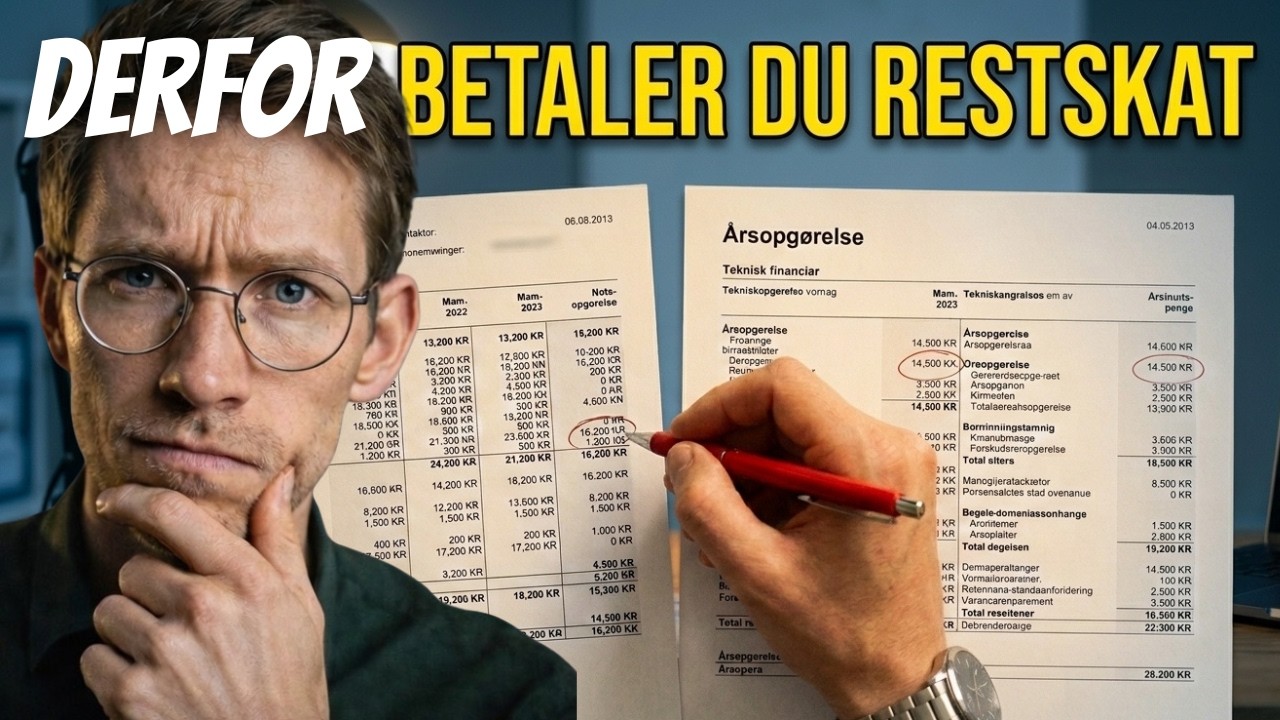 Tjek din årsopgørelse korrekt (spar tusindvis af kroner)
